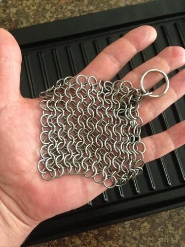 ְ  հ ö Ŭ η ƿ Chainmail  귯 ũ ֹ      ׸ Mayitr/Top life-time Finger Iron Cleaner Stainless Steel Chainmail Palm Brush S